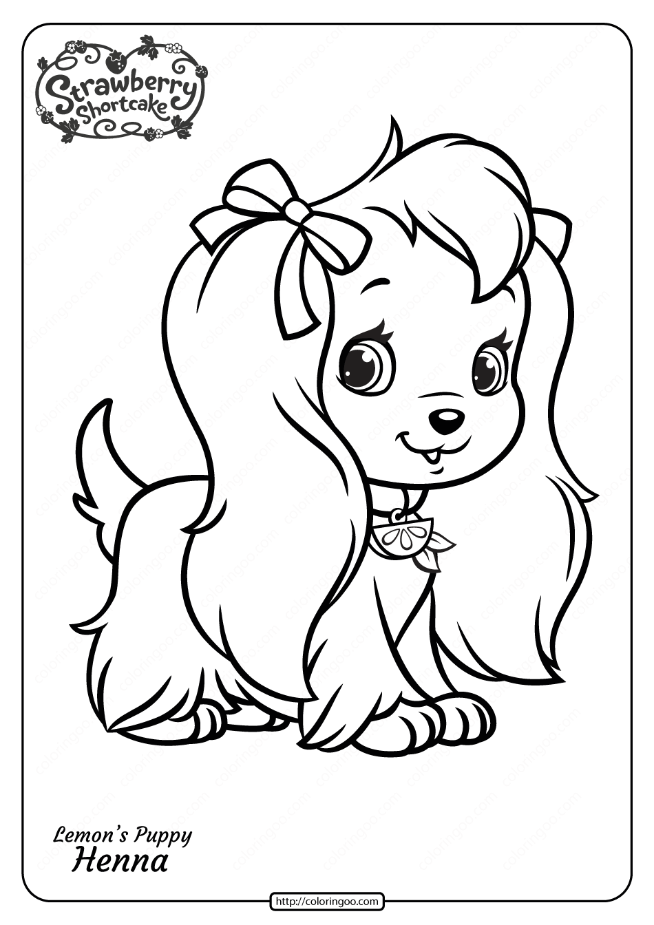 69 Puppy Dog Coloring Pages Free Printable Part 93