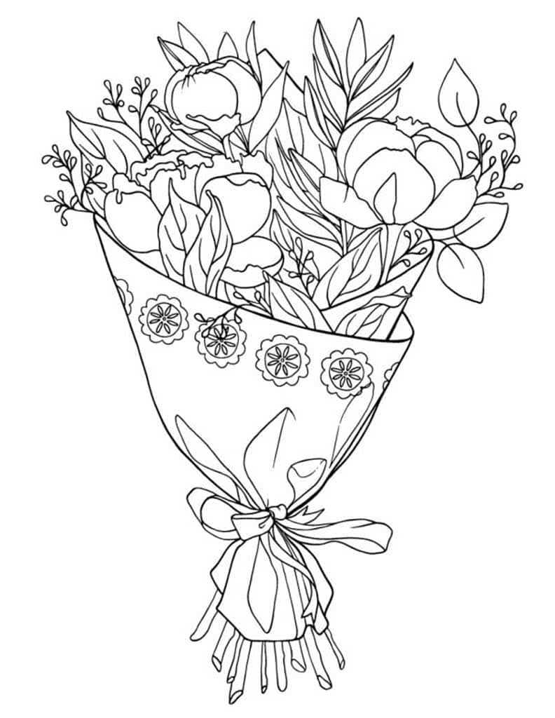 80+ Adult Rose Coloring Pages Printable 110