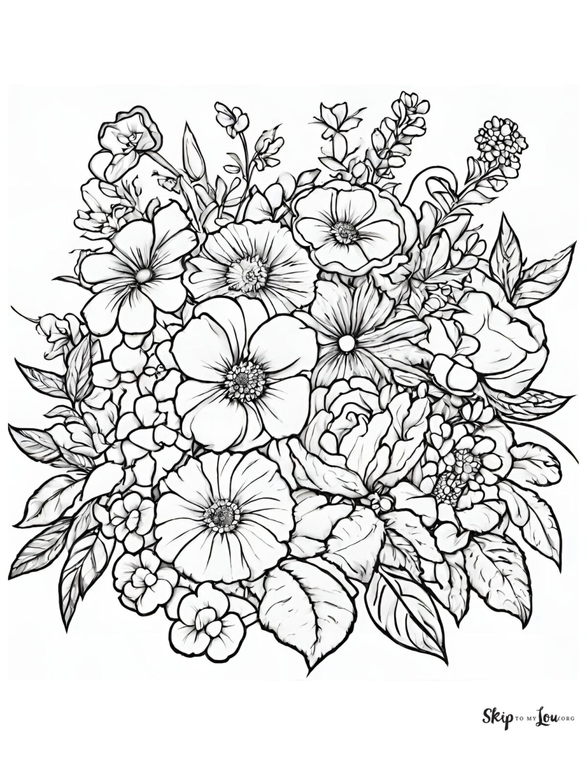 80+ Adult Rose Coloring Pages Printable 119