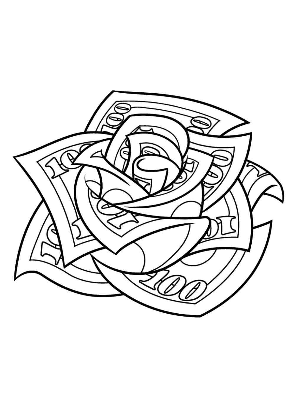 80+ Adult Rose Coloring Pages Printable 133