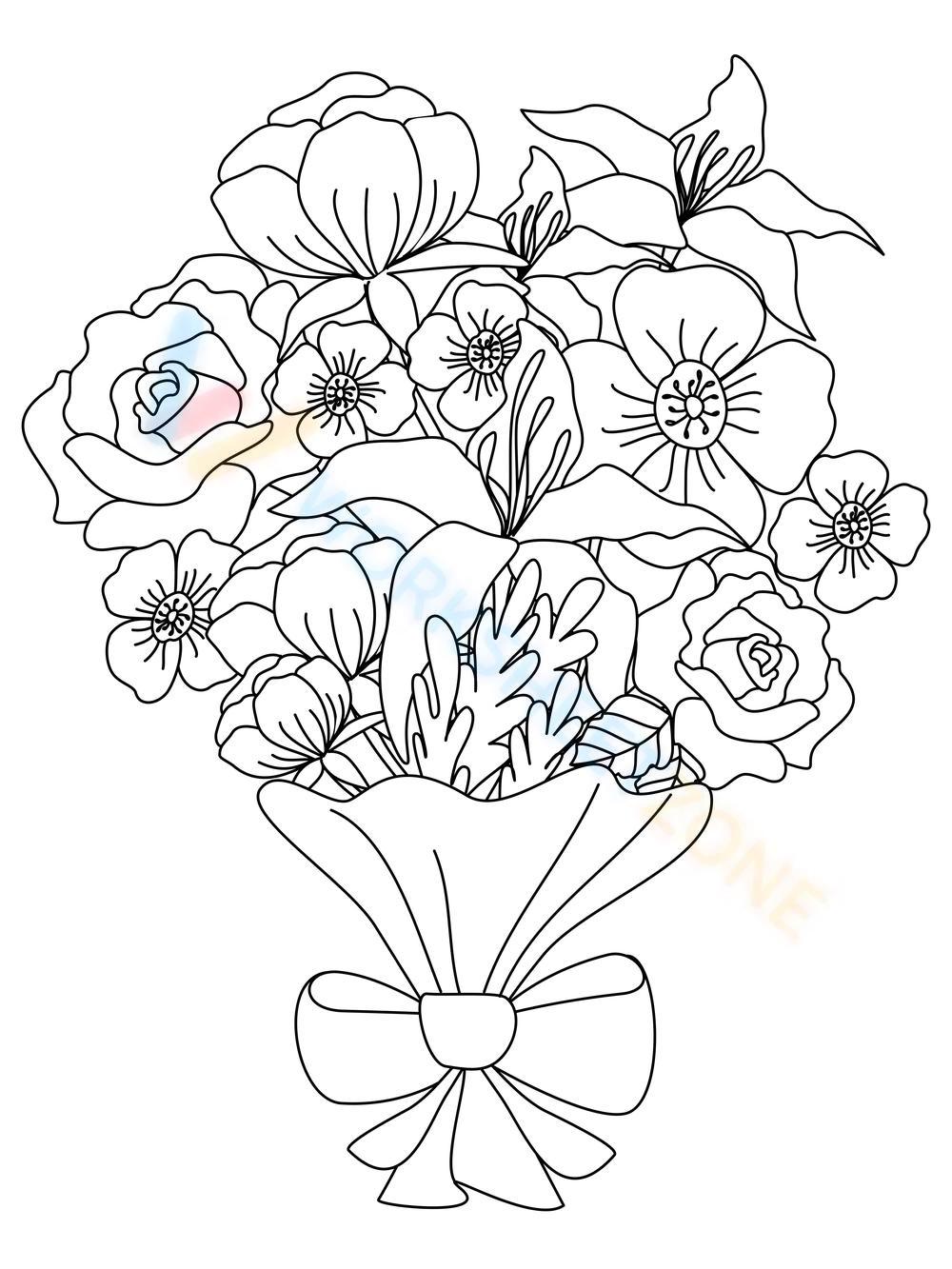 80+ Adult Rose Coloring Pages Printable 25