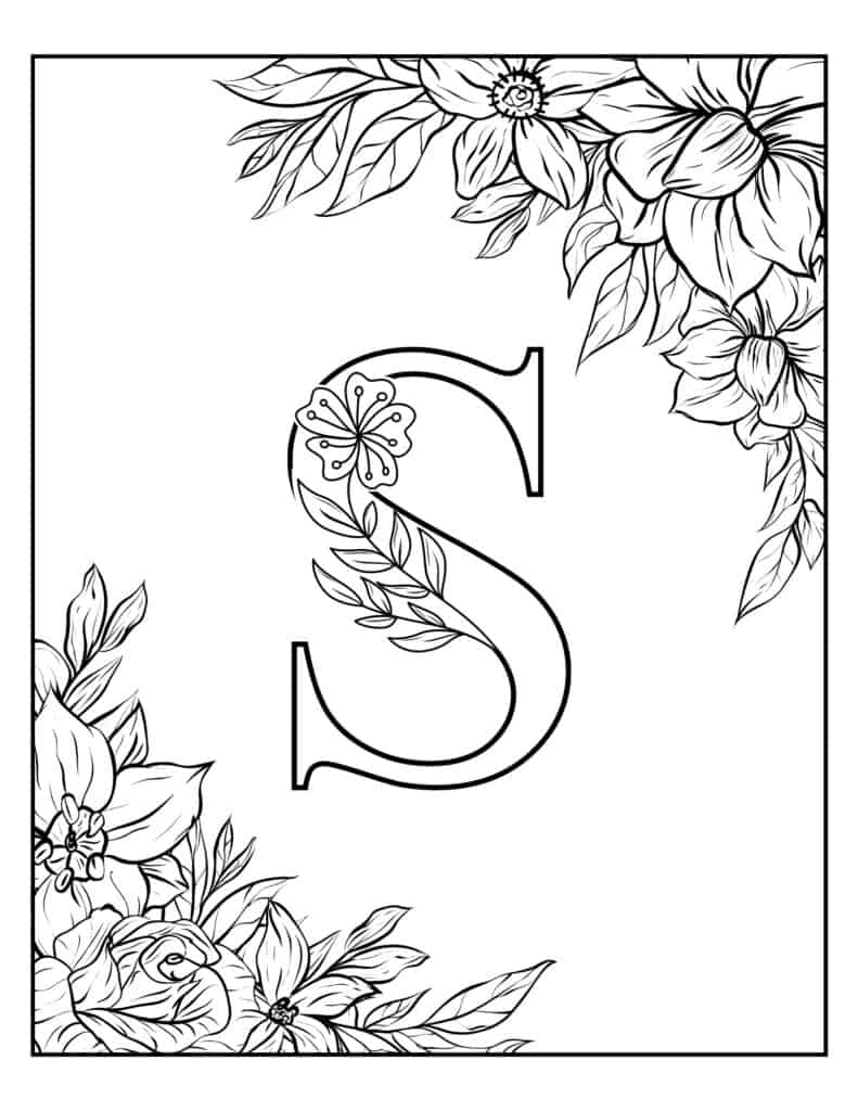 80+ Adult Rose Coloring Pages Printable 32