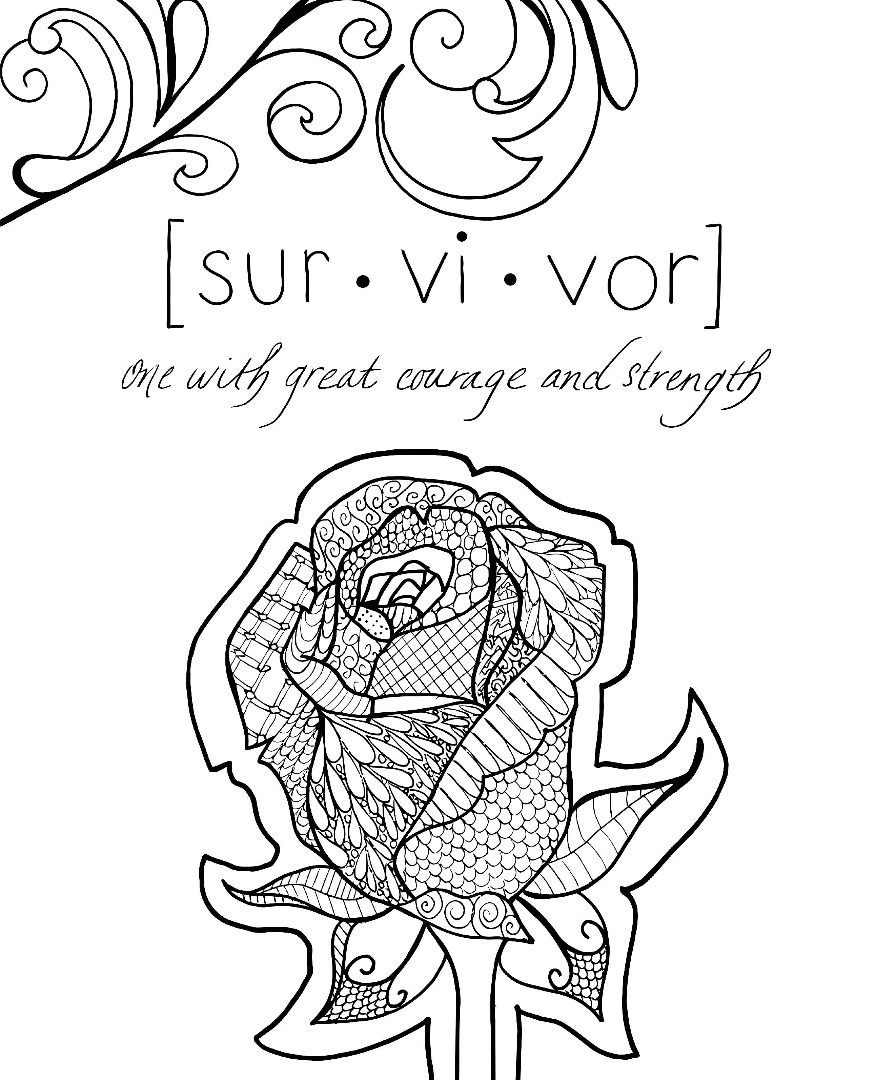 80+ Adult Rose Coloring Pages Printable 33