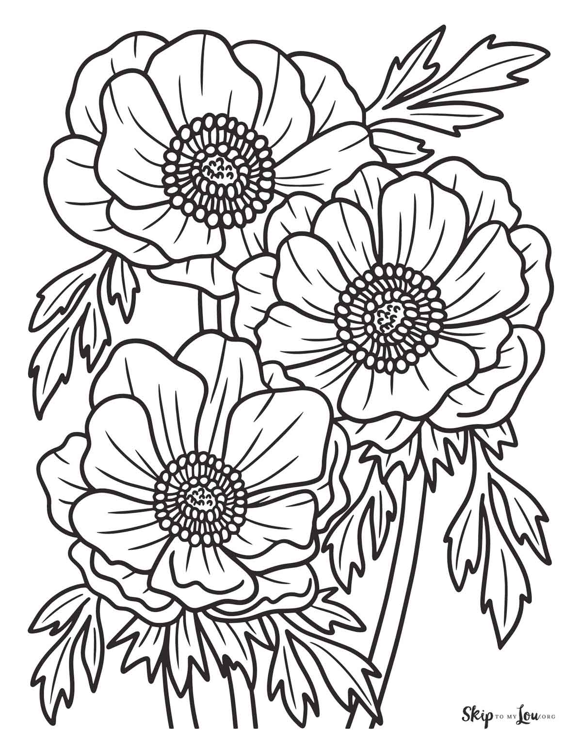 80+ Adult Rose Coloring Pages Printable 44