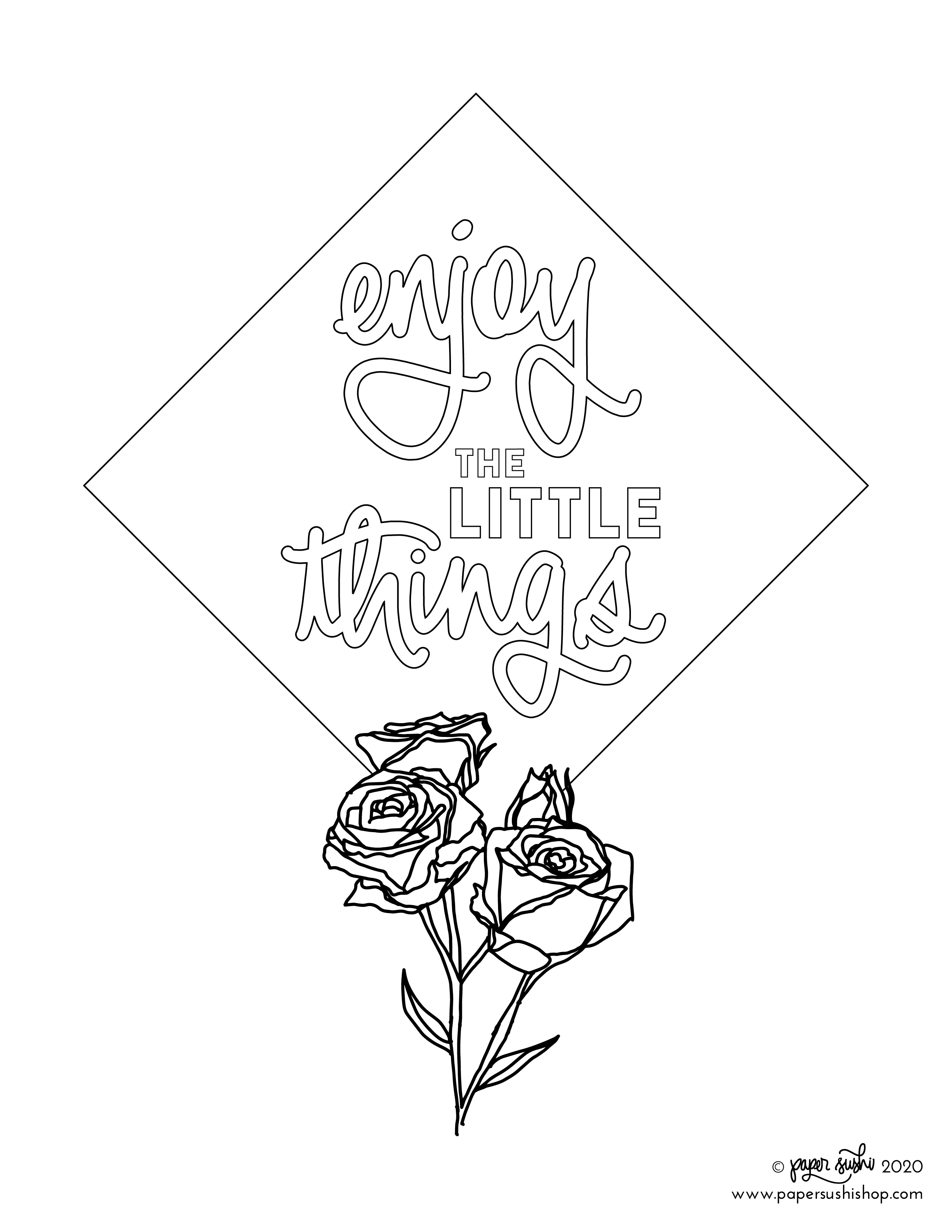 80+ Adult Rose Coloring Pages Printable 50