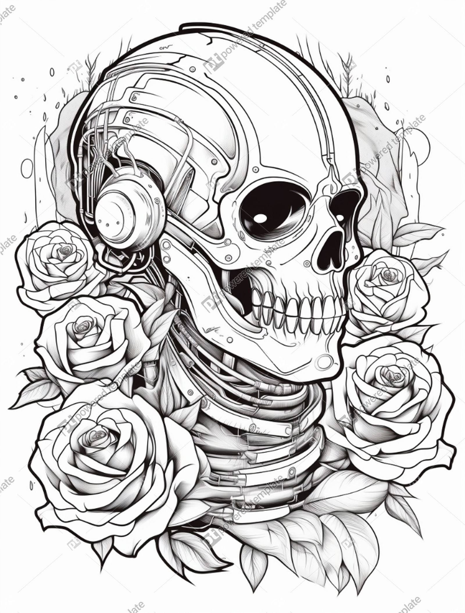 80+ Adult Rose Coloring Pages Printable 60