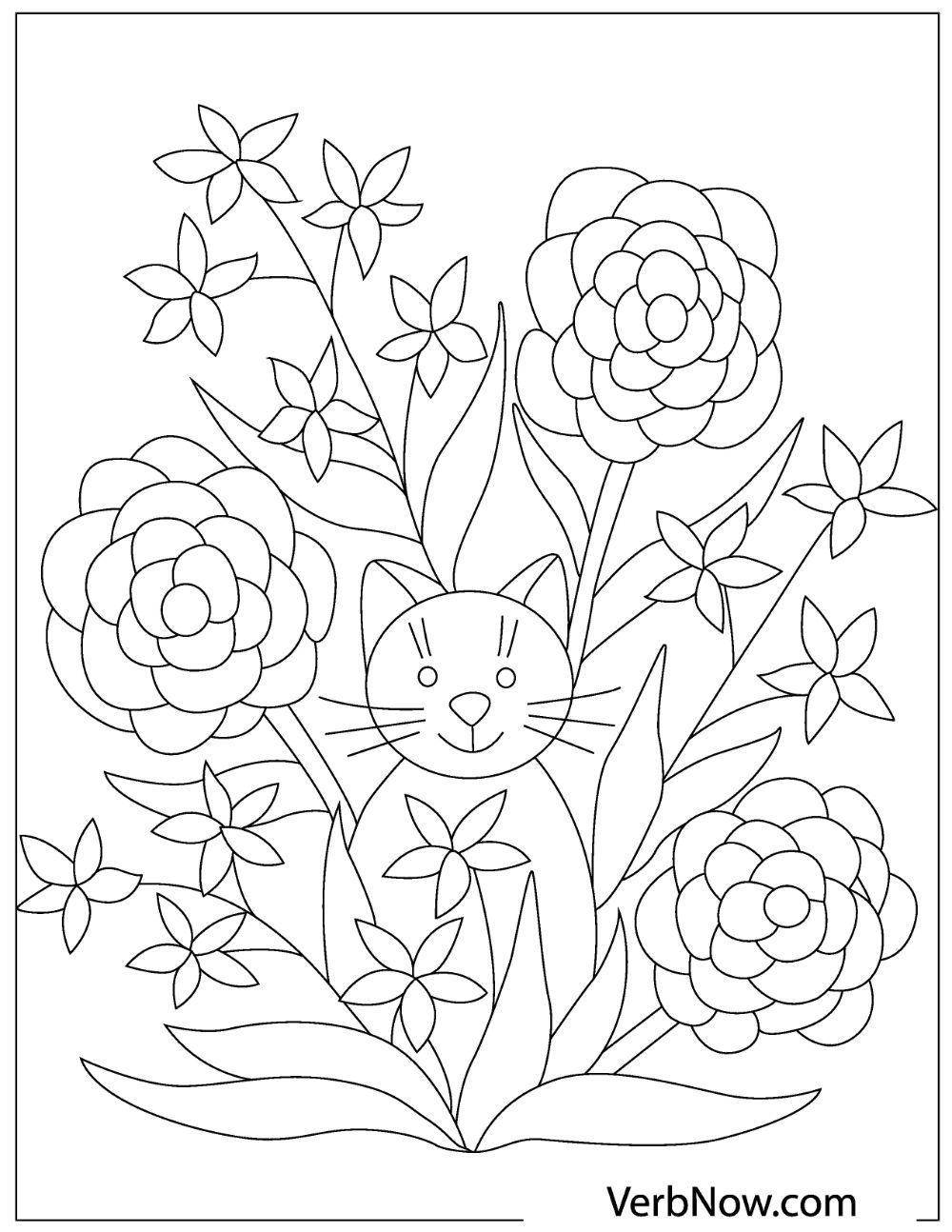 80+ Adult Rose Coloring Pages Printable 68