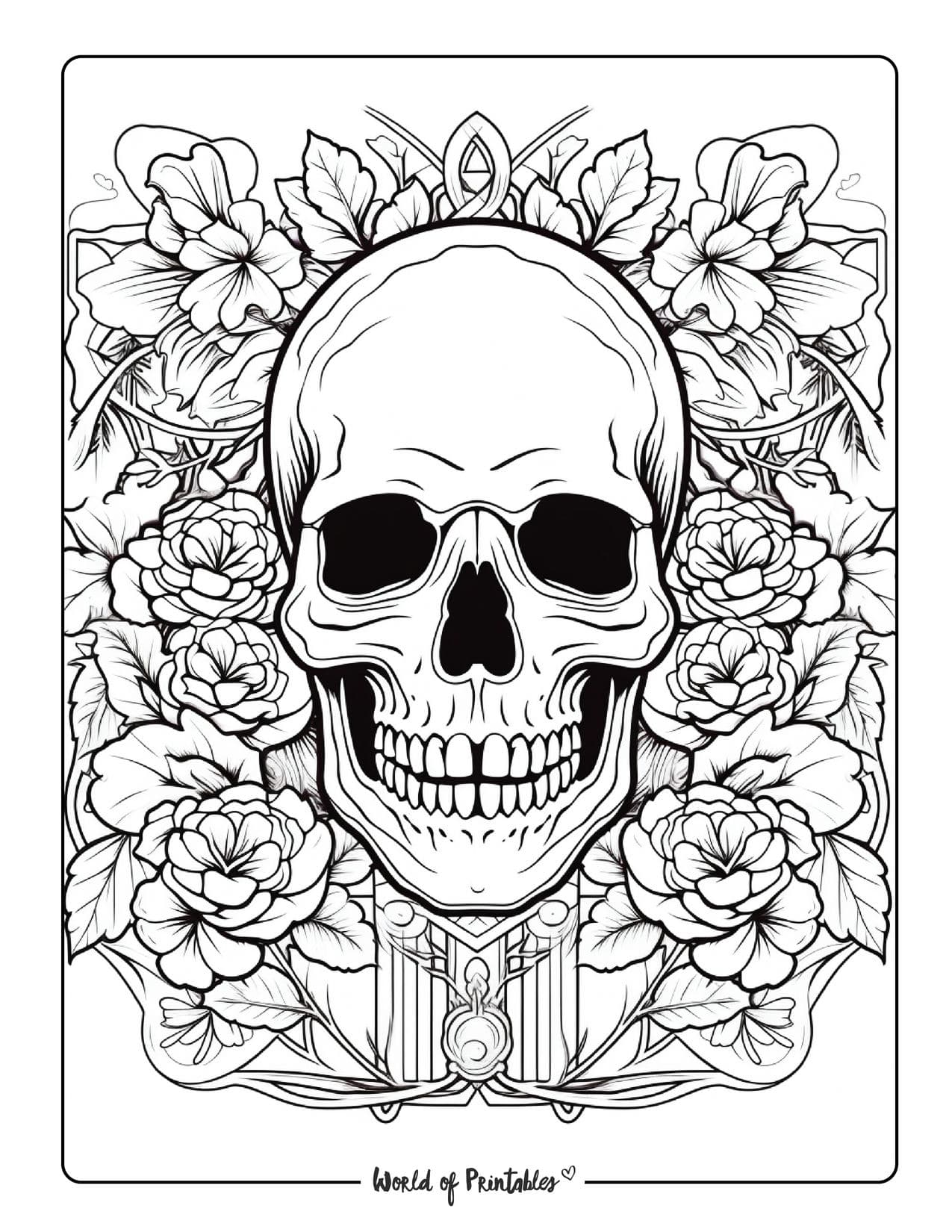 80+ Adult Rose Coloring Pages Printable 7