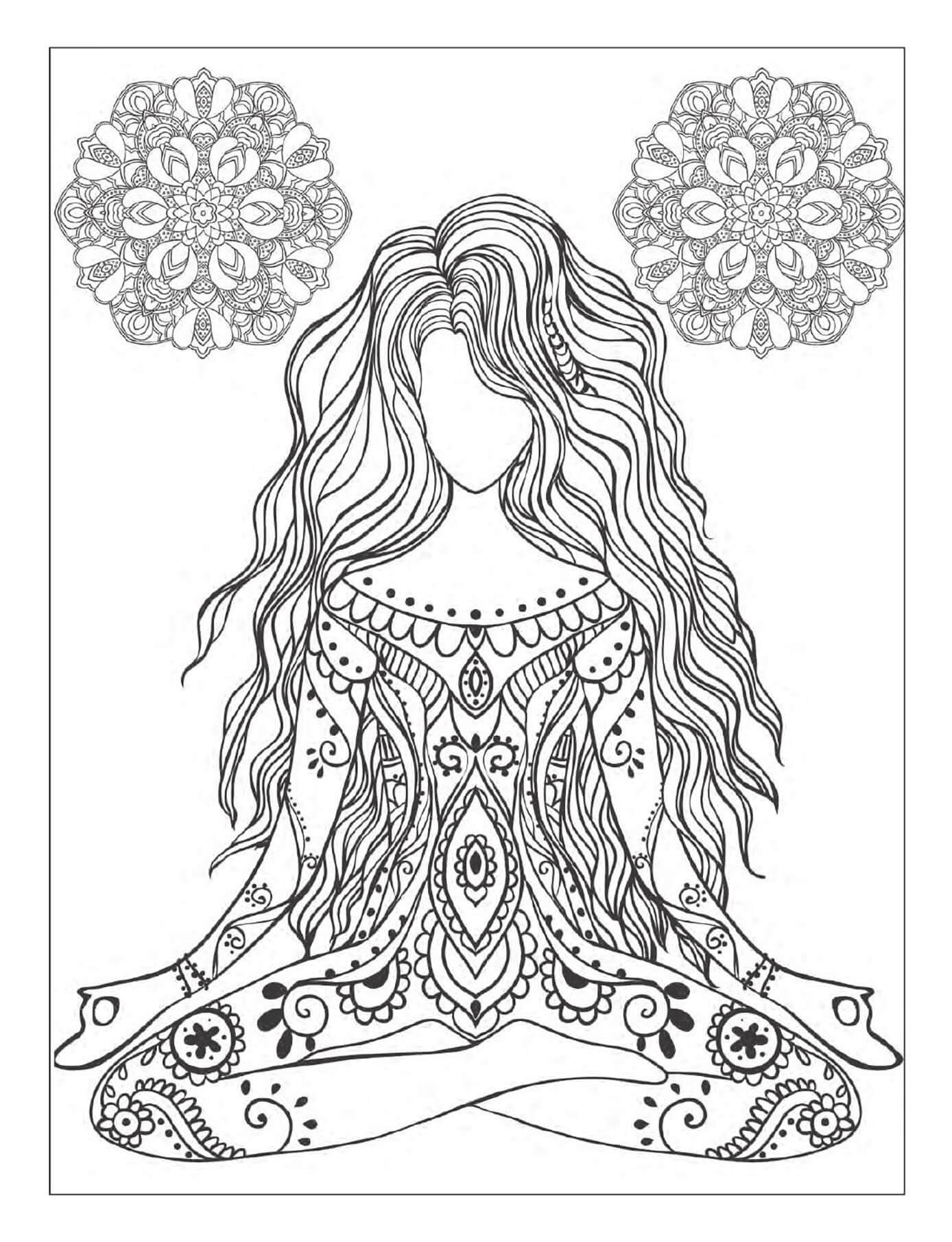 80+ Adult Rose Coloring Pages Printable 94