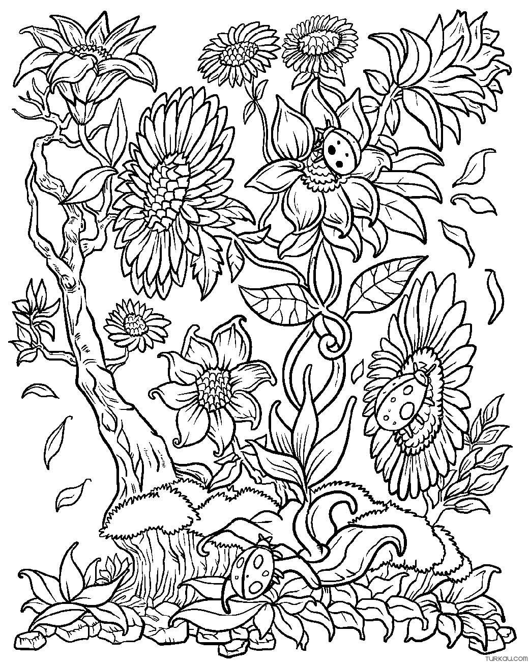 80+ Adult Rose Coloring Pages Printable 95