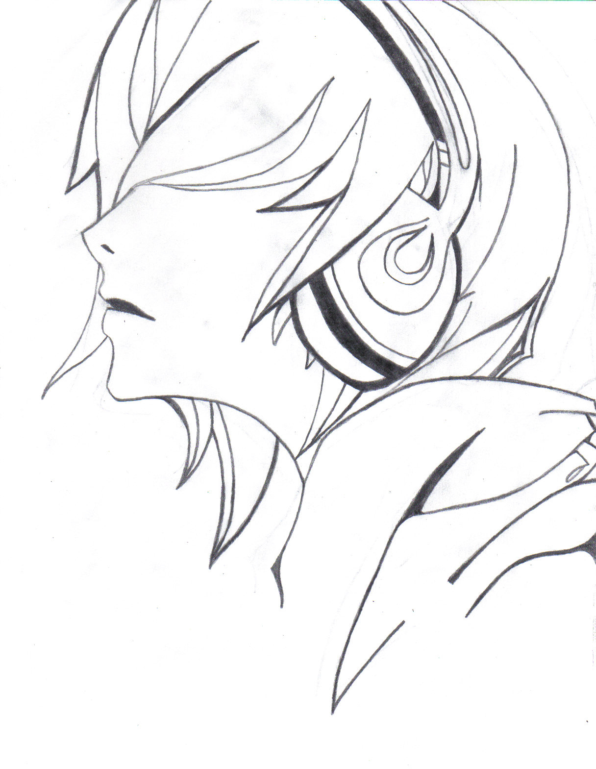 99 Anime Emo Coloring Pages: Express Your Emotions in Color 13