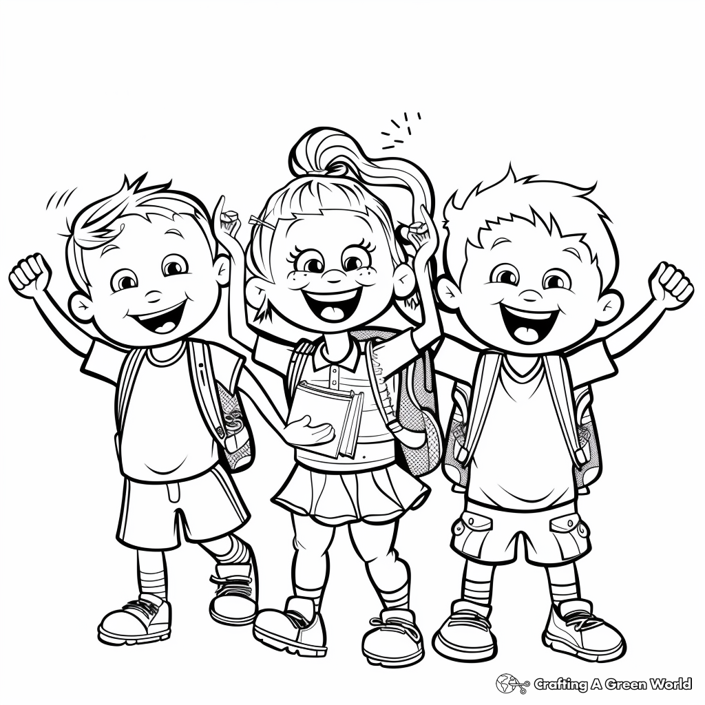 Back to School Coloring Pages Free Printable 118