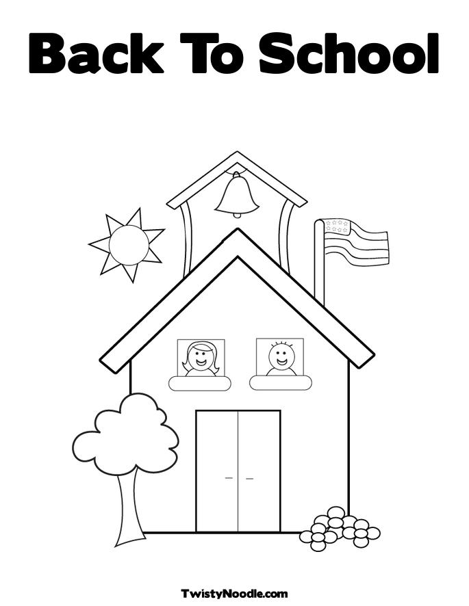 Back to School Coloring Pages Free Printable 13