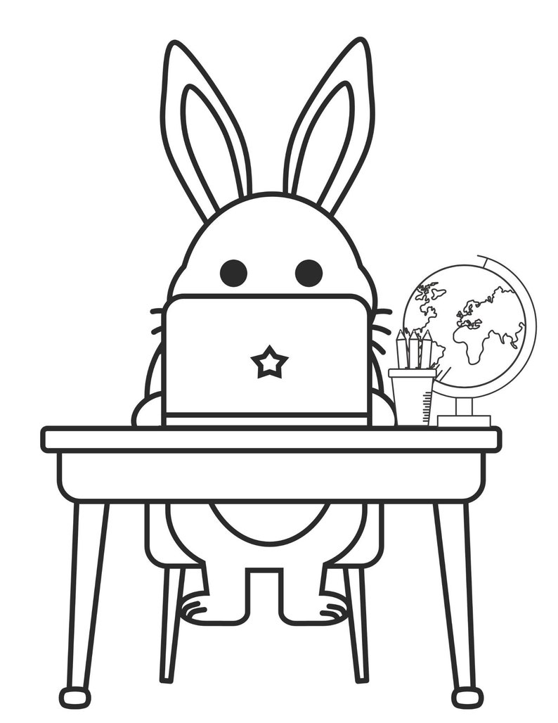 Back to School Coloring Pages Free Printable 14