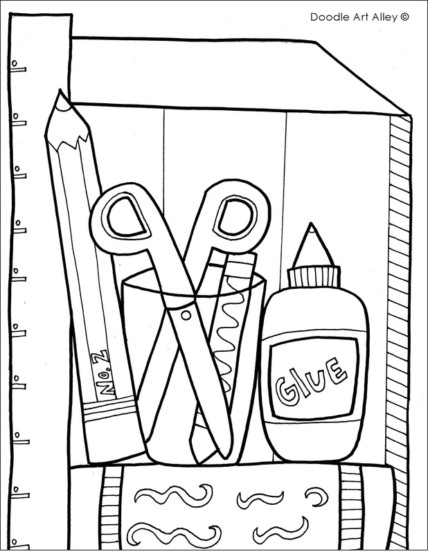 Back to School Coloring Pages Free Printable 52