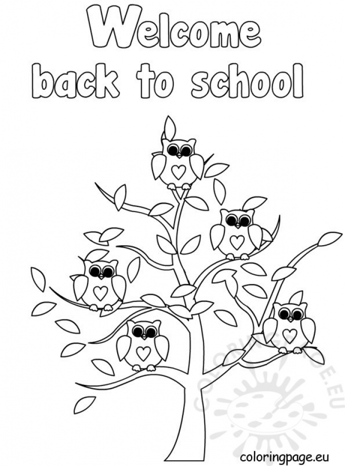 Back to School Coloring Pages Free Printable 71