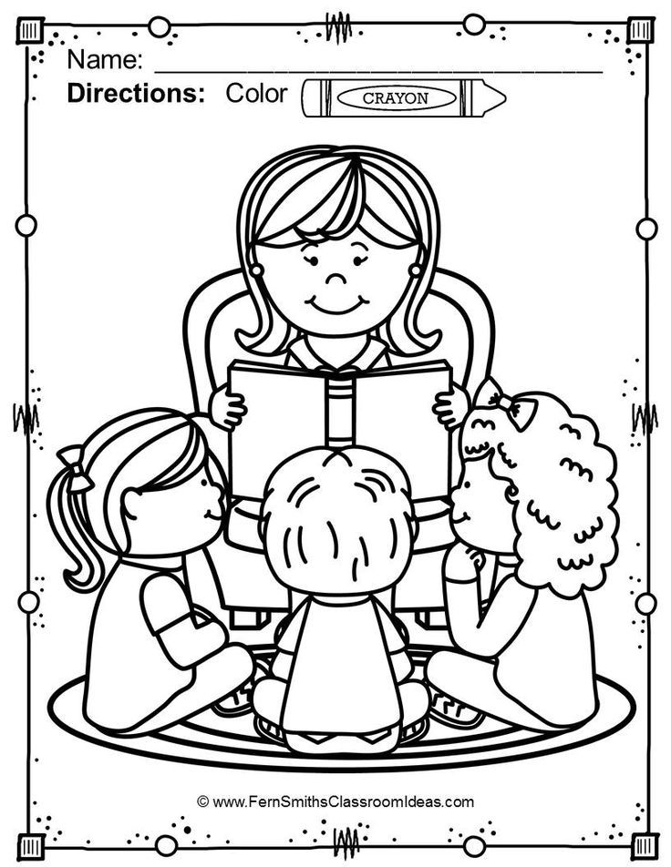 Back to School Coloring Pages Free Printable 72