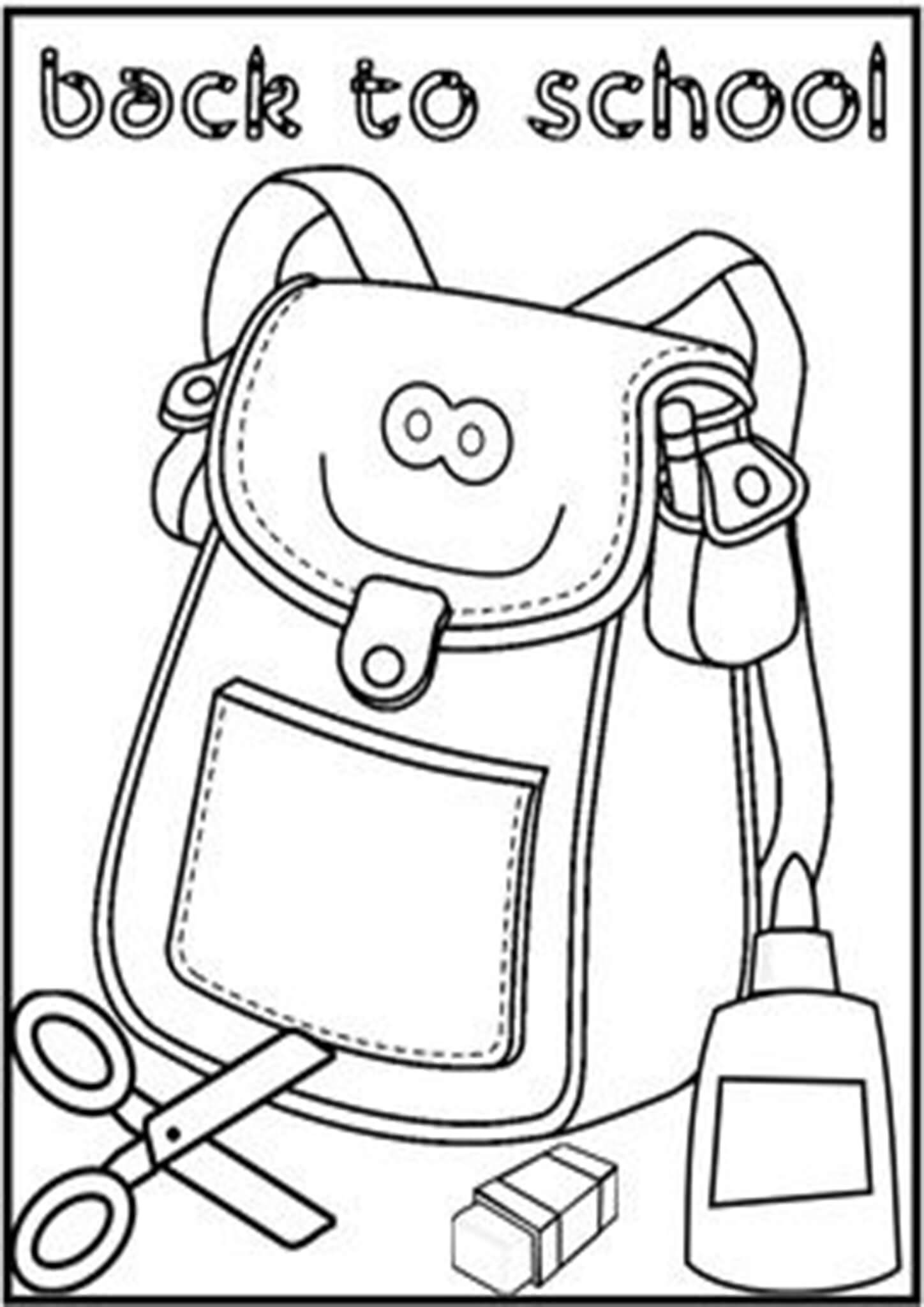 Back to School Coloring Pages Free Printable 80