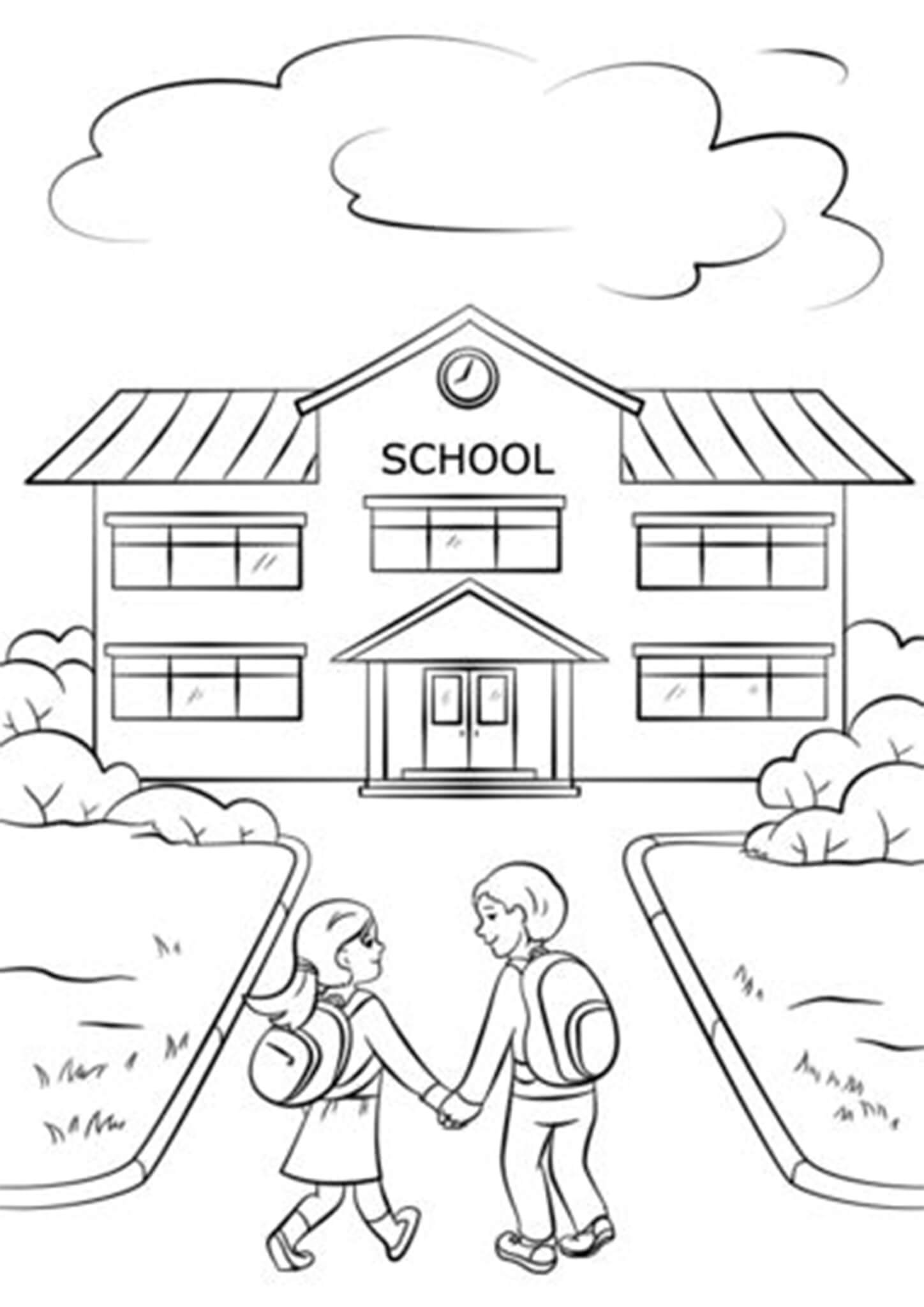 Back to School Coloring Pages Free Printable 81