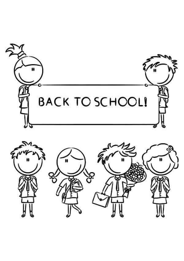 Back to School Coloring Pages Free Printable 86