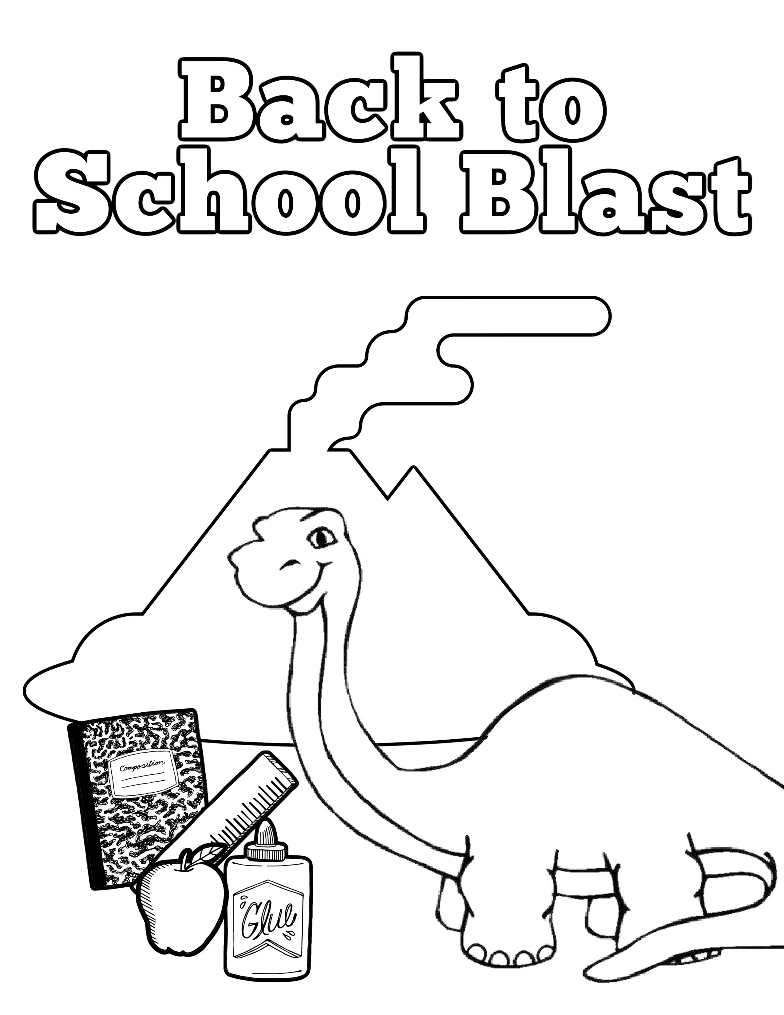 Back to School Coloring Pages Free Printable 95