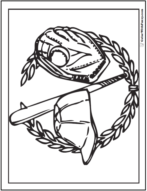 Baseball Coloring Pages Free Printable 121