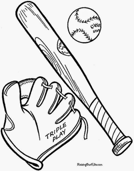 Baseball Coloring Pages Free Printable 166