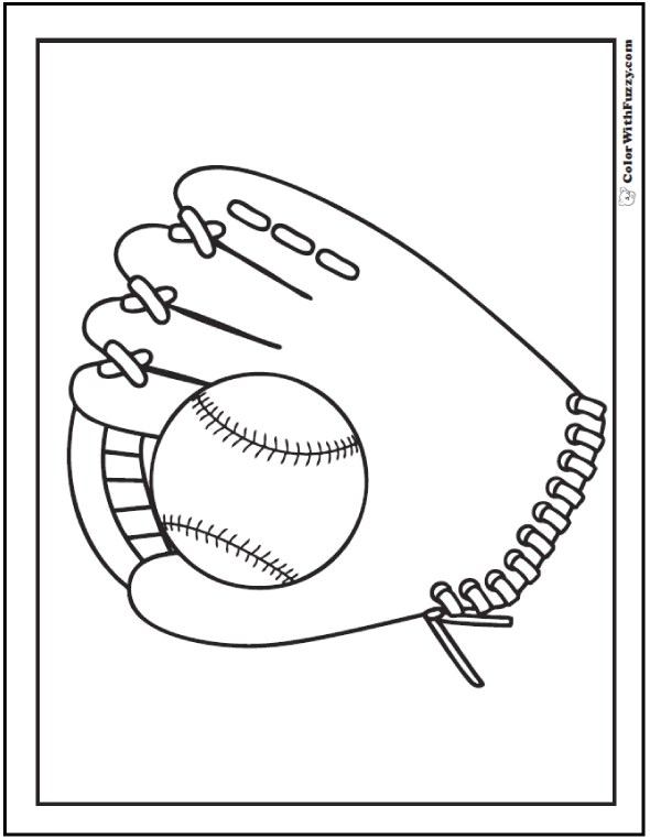 Baseball Coloring Pages Free Printable 169