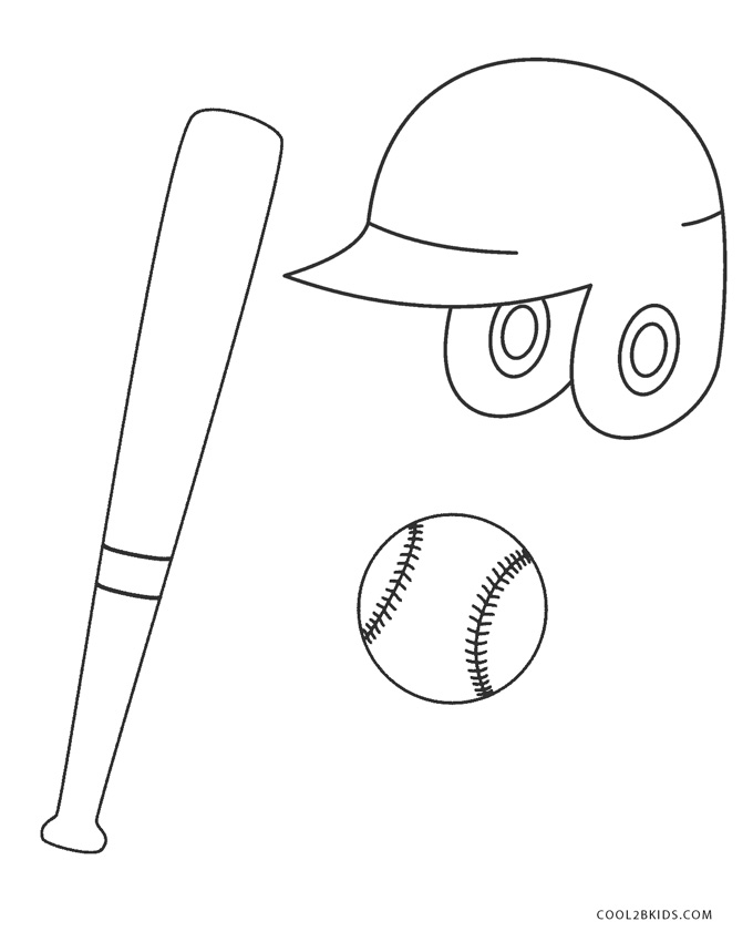 Baseball Coloring Pages Free Printable 54