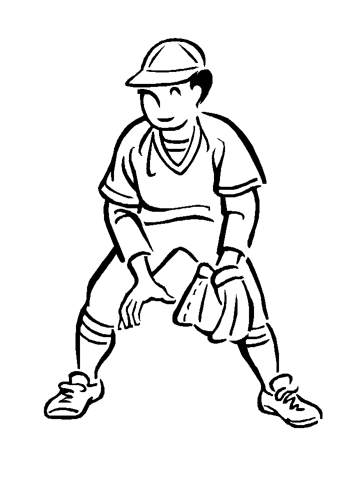 Baseball Coloring Pages Free Printable 56