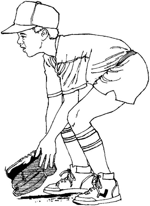 Baseball Coloring Pages Free Printable 76