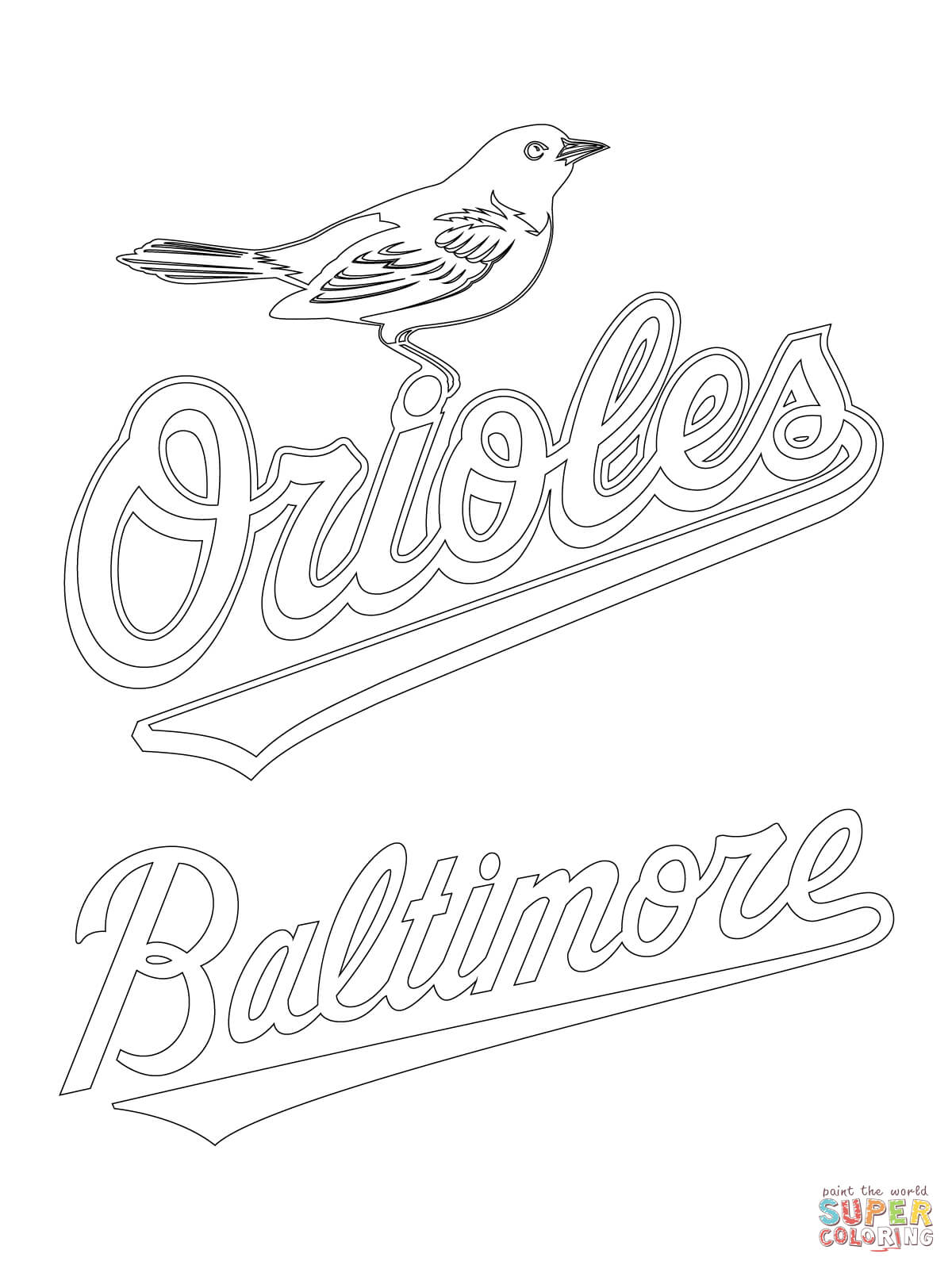 Baseball Coloring Pages Free Printable 85