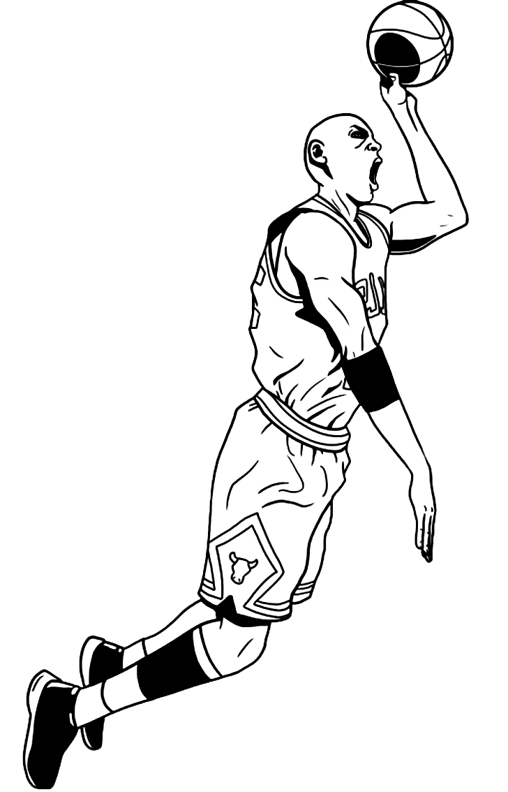 Basketball Coloring Pages Free Printable 105