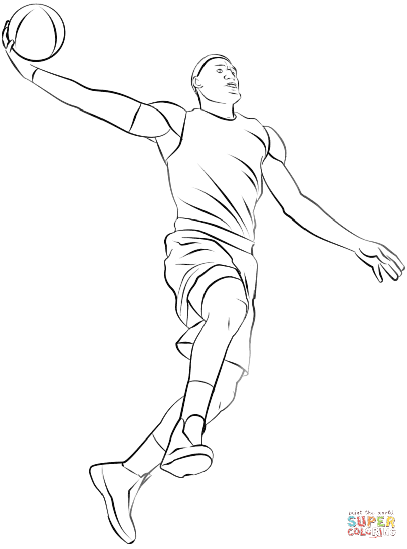 Basketball Coloring Pages Free Printable 121