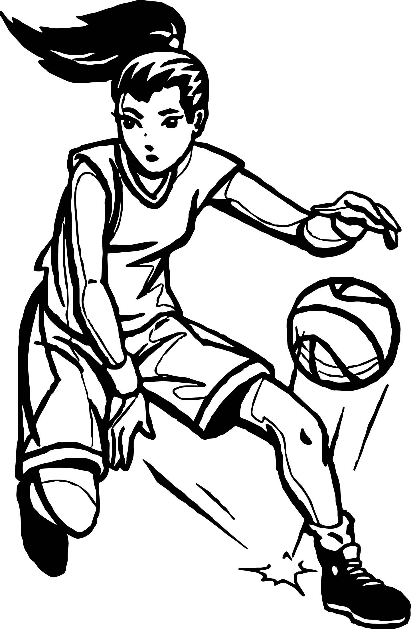 Basketball Coloring Pages Free Printable 122