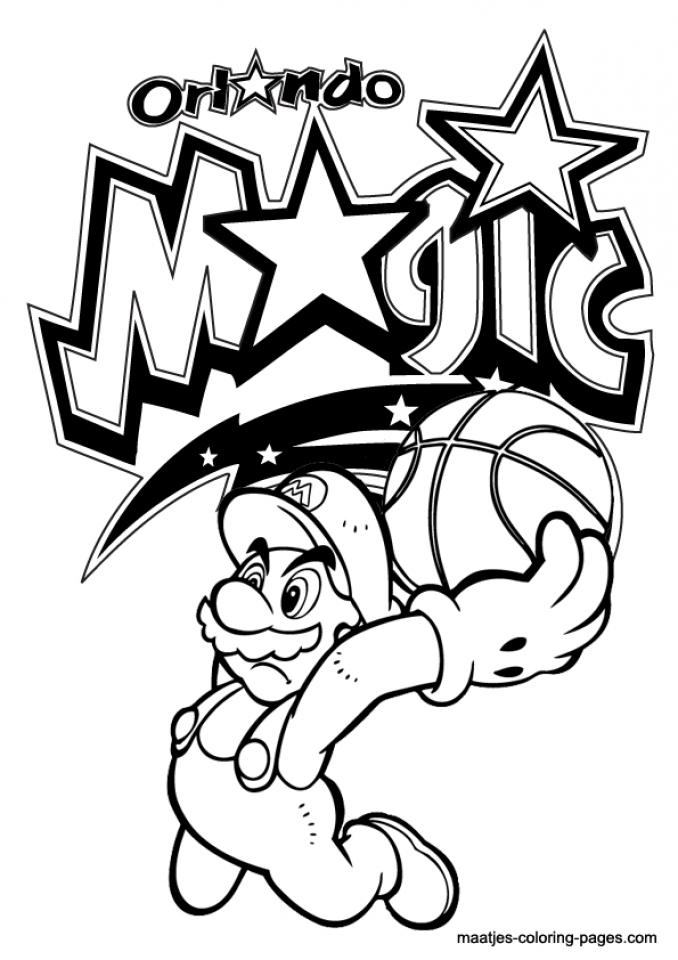 Basketball Coloring Pages Free Printable 127