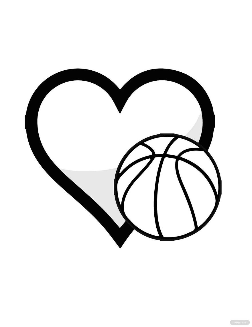 Basketball Coloring Pages Free Printable 128