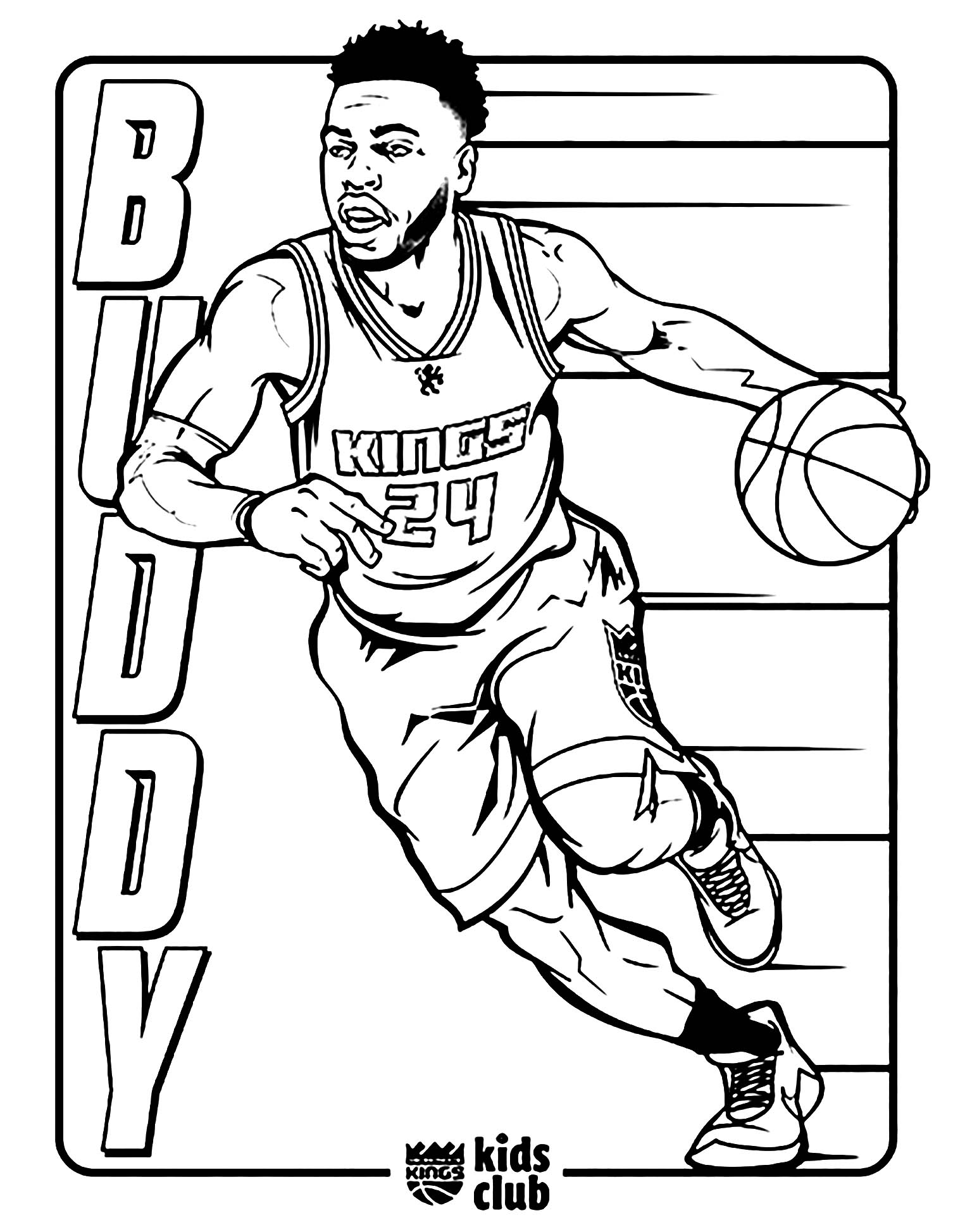 Basketball Coloring Pages Free Printable 22