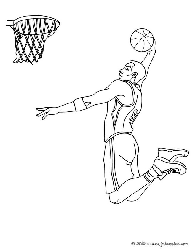 Basketball Coloring Pages Free Printable 26