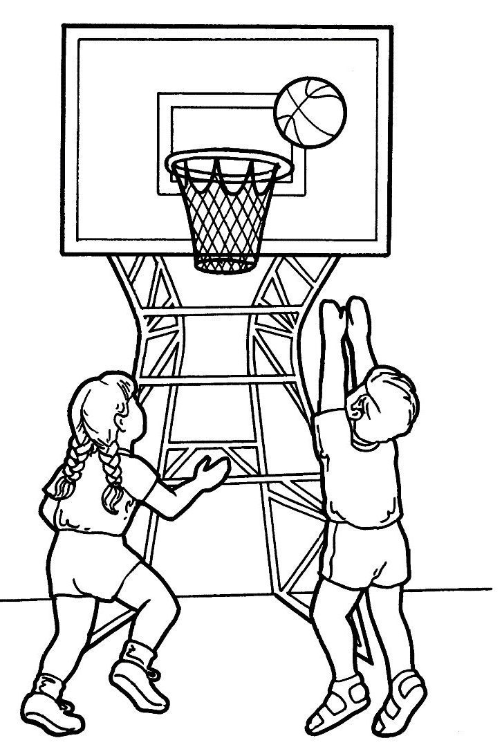 Basketball Coloring Pages Free Printable 27