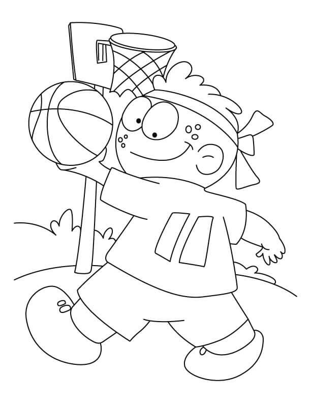 Basketball Coloring Pages Free Printable 29