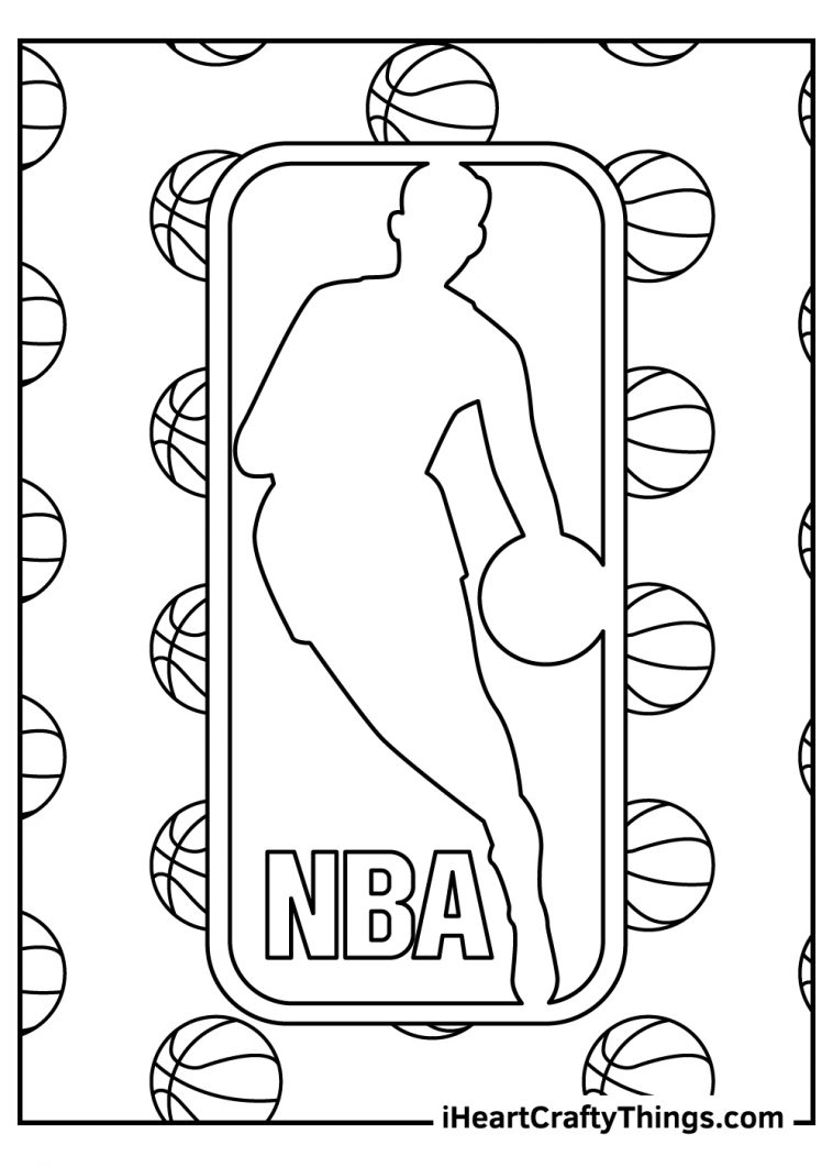 Basketball Coloring Pages Free Printable 43