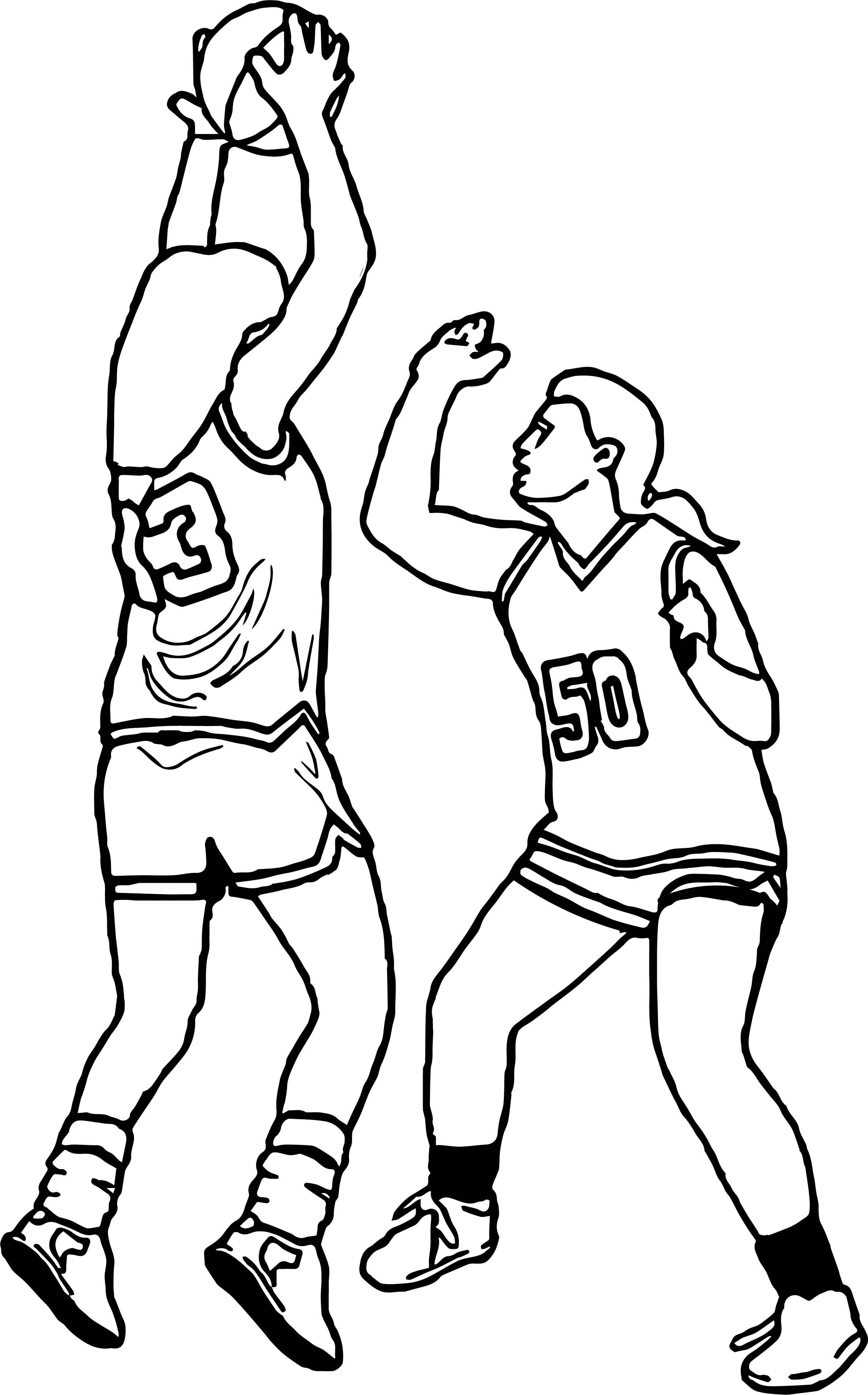 Basketball Coloring Pages Free Printable 49