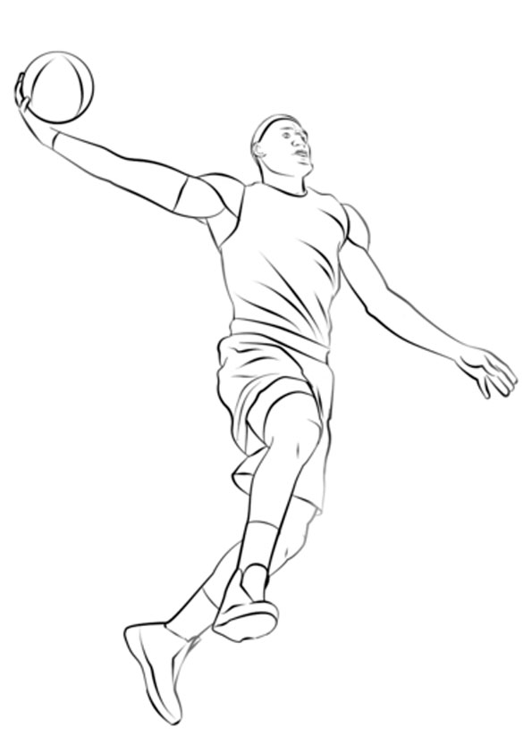 Basketball Coloring Pages Free Printable 54