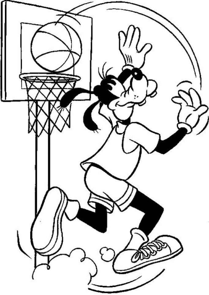 Basketball Coloring Pages Free Printable 55