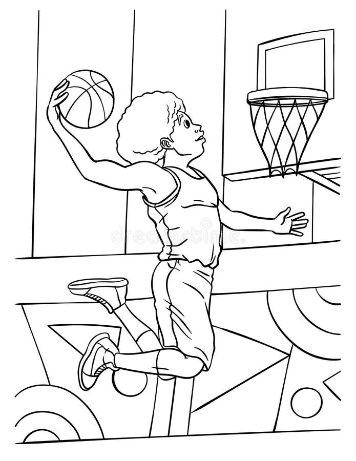 Basketball Coloring Pages Free Printable 56