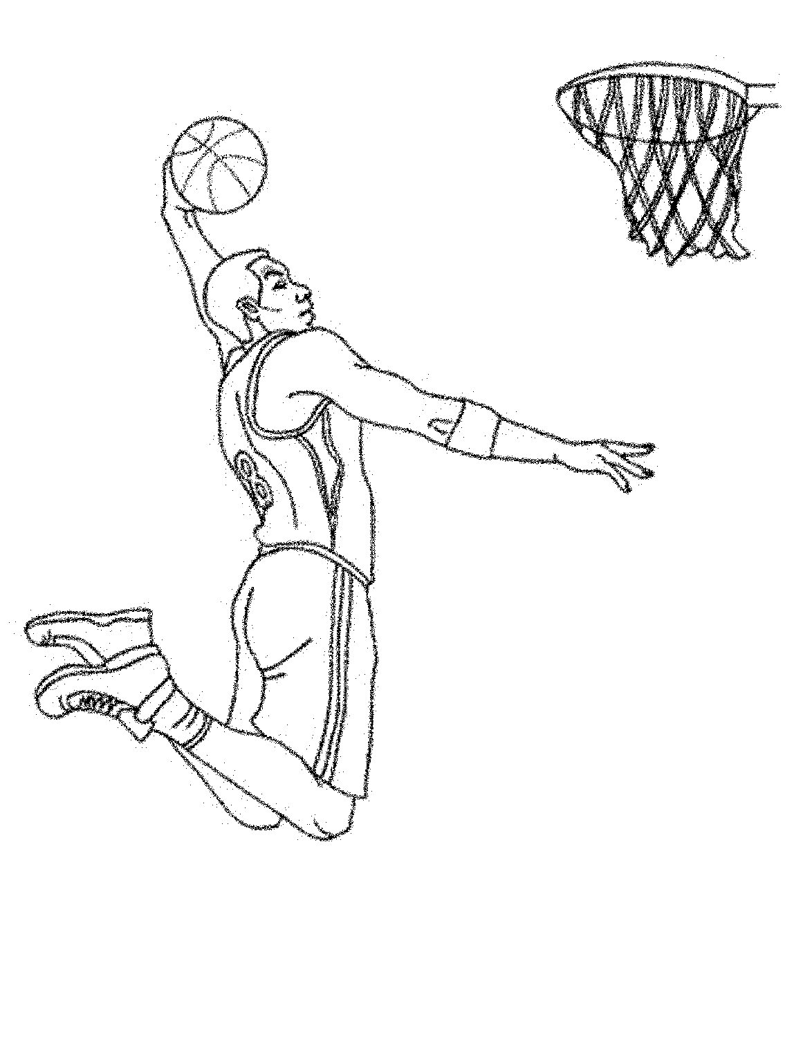 Basketball Coloring Pages Free Printable 57