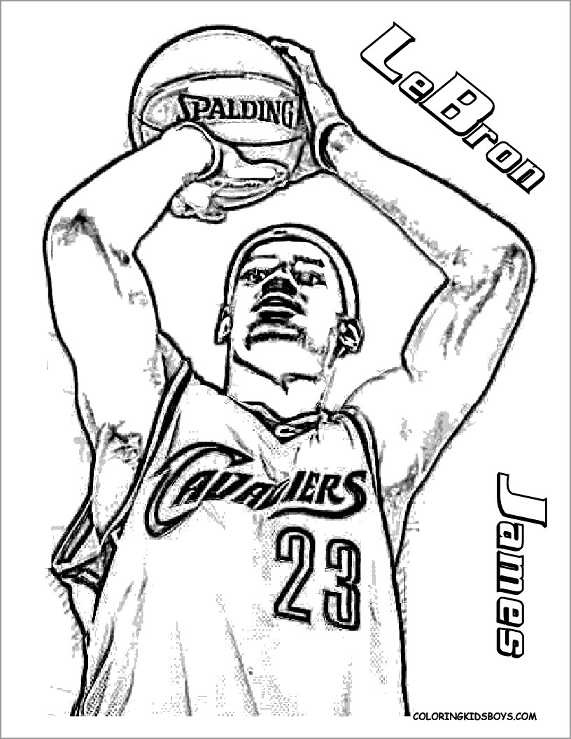 Basketball Coloring Pages Free Printable 65