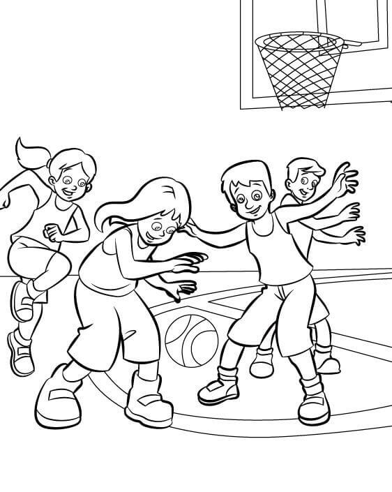 Basketball Coloring Pages Free Printable 67