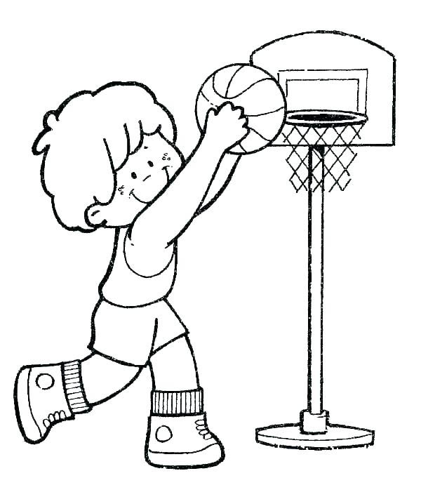 Basketball Coloring Pages Free Printable 77